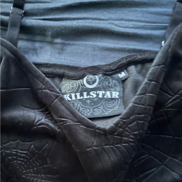 Killstar Velvet Matching Set: Eternal Sleeper Vest & Lulluspider Flares - Picture 5 of 11